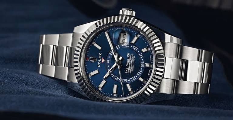 Rolex Sky-Dweller blue dial 336934 