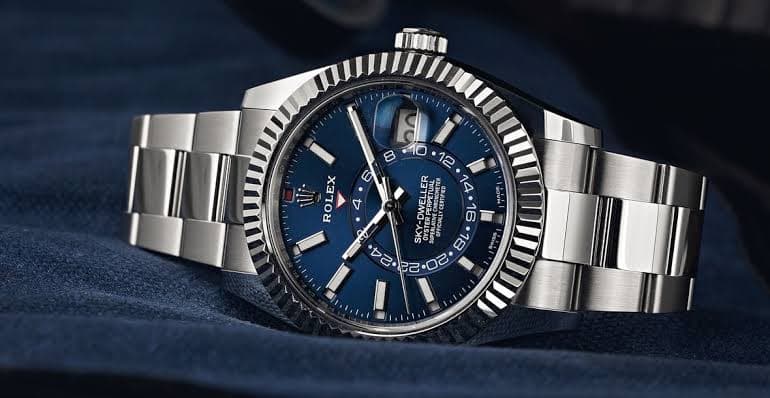 Rolex Sky-Dweller blue dial 336934 