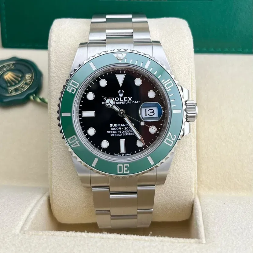 2025 Rolex Starbucks 126610LV — Green Bezel Submariner Date 41 Ref. 126610LV — Crown Watch Group Miami
