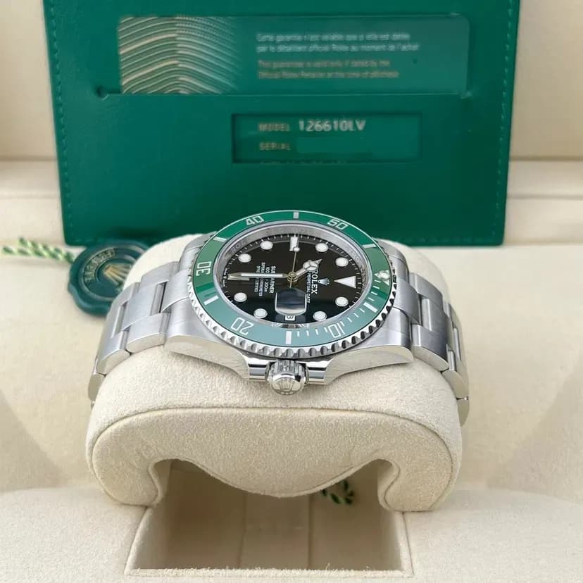 2025 Rolex Starbucks 126610LV — Green Bezel Submariner Date 41 Ref. 126610LV — Crown Watch Group Miami