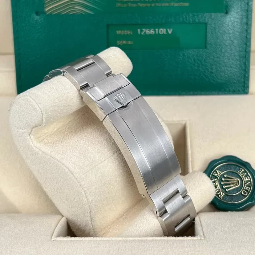 2025 Rolex Starbucks 126610LV — Green Bezel Submariner Date 41 Ref. 126610LV — Crown Watch Group Miami