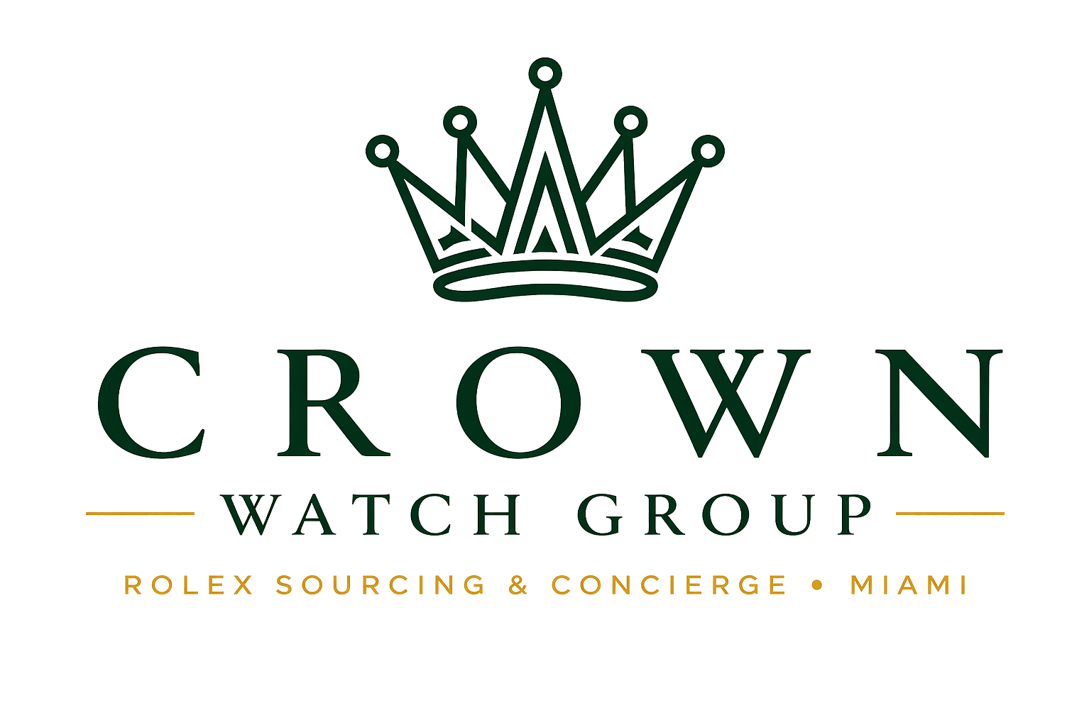 Crown Watch Group — Rolex Sourcing & Concierge Service, Miami