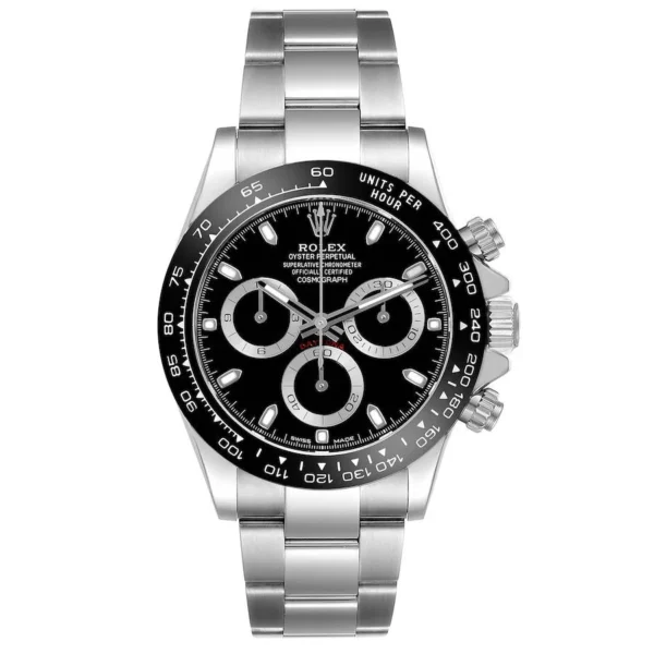 Rolex Daytona Black Dial 126500LN — Steel Ceramic Reverse Panda