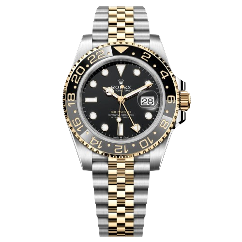 Rolex GMT Master II Two Tone 126713GRNR — The Zombie Black Jubilee